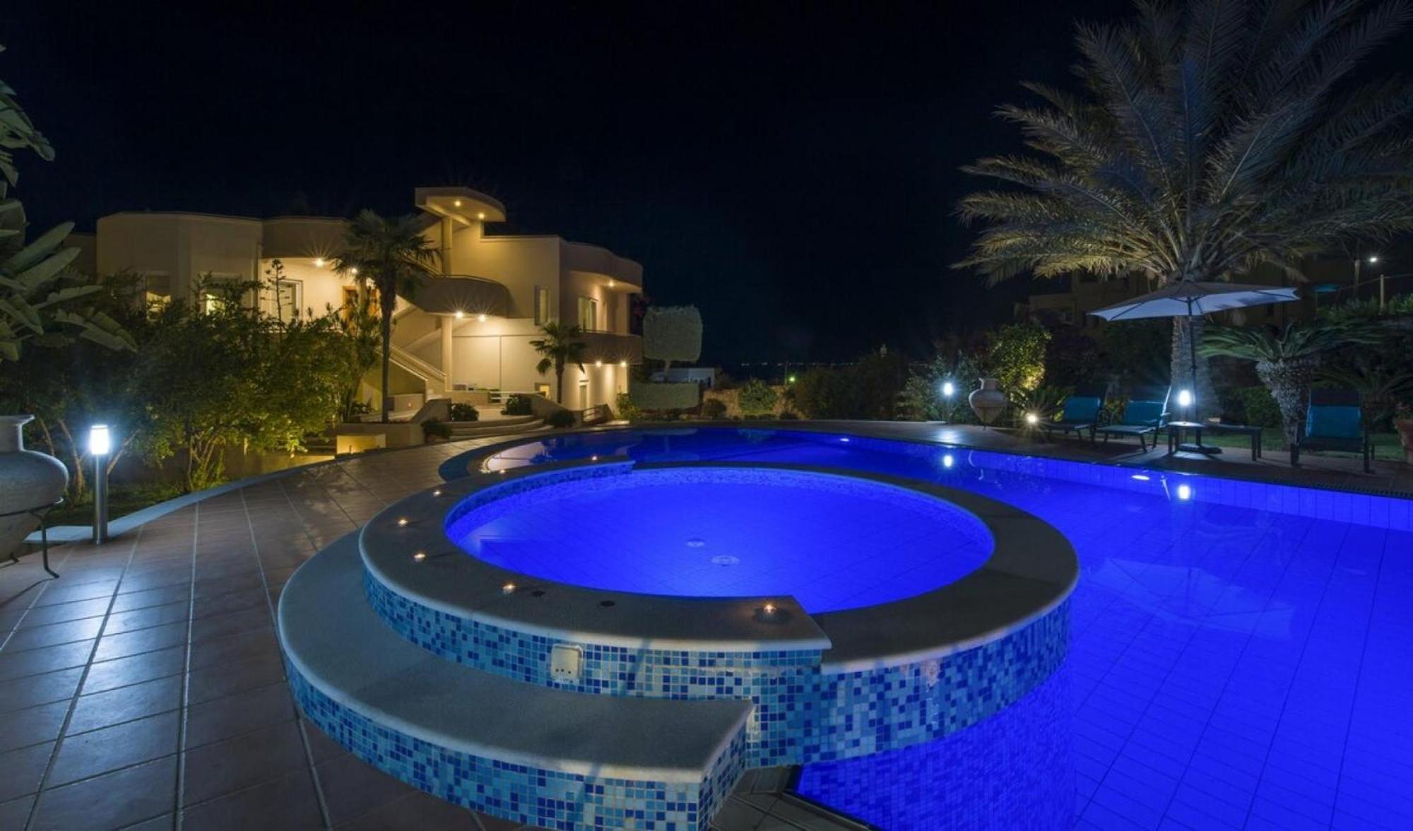 Villa Elina Luxury Residence Stalós Exterior foto