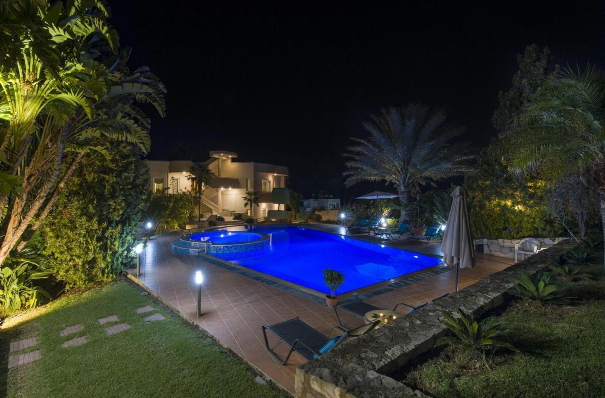 Villa Elina Luxury Residence Stalós Exterior foto