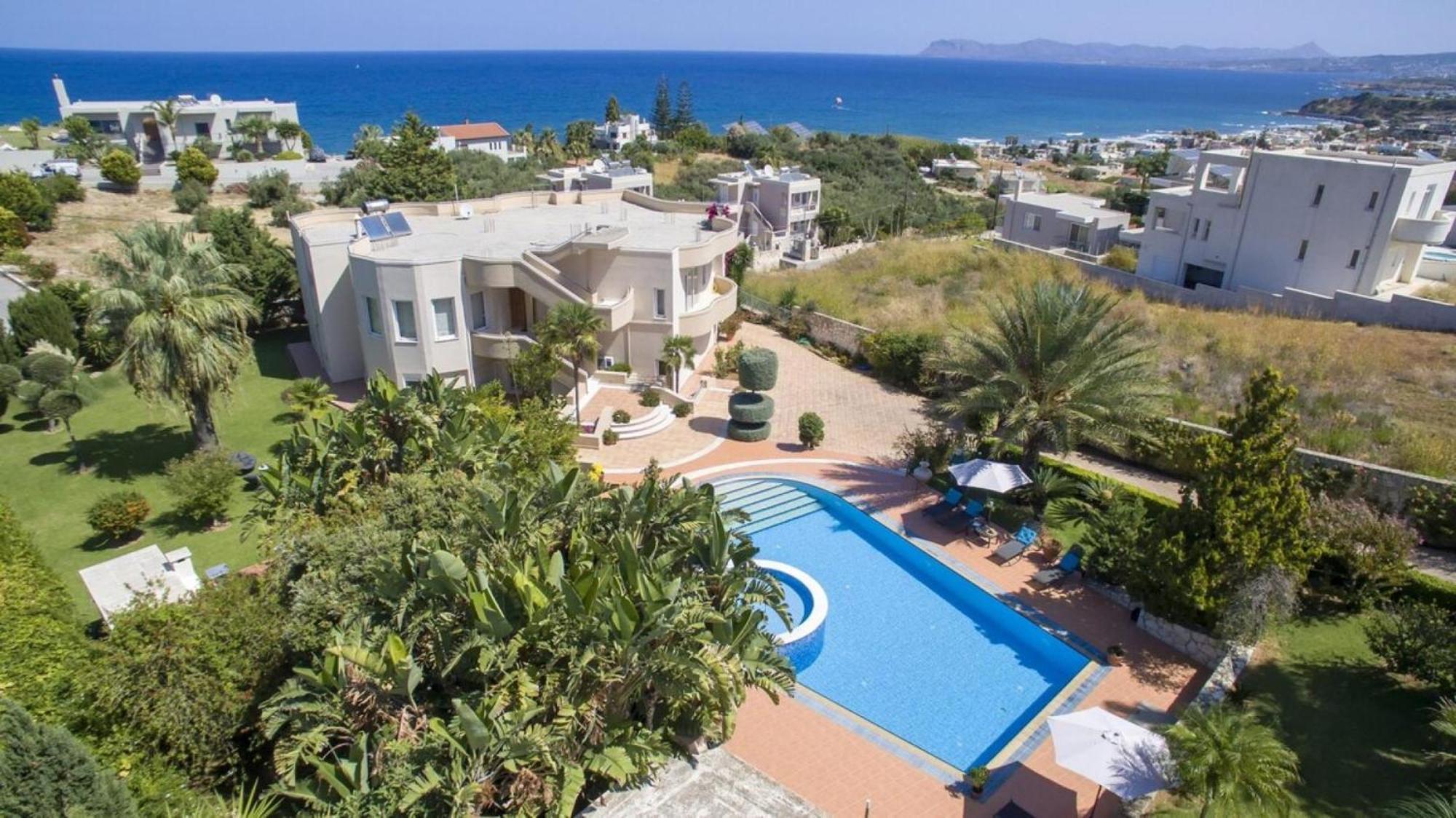 Villa Elina Luxury Residence Stalós Exterior foto