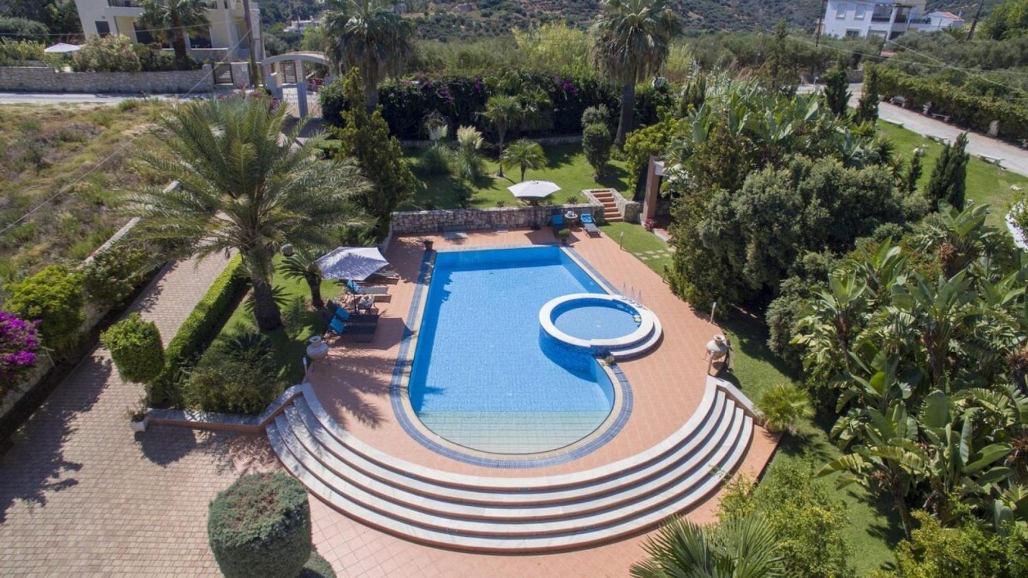 Villa Elina Luxury Residence Stalós Exterior foto